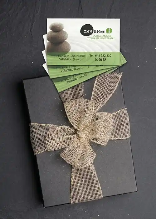 Tarjeta regalo de experiencias y bonos.