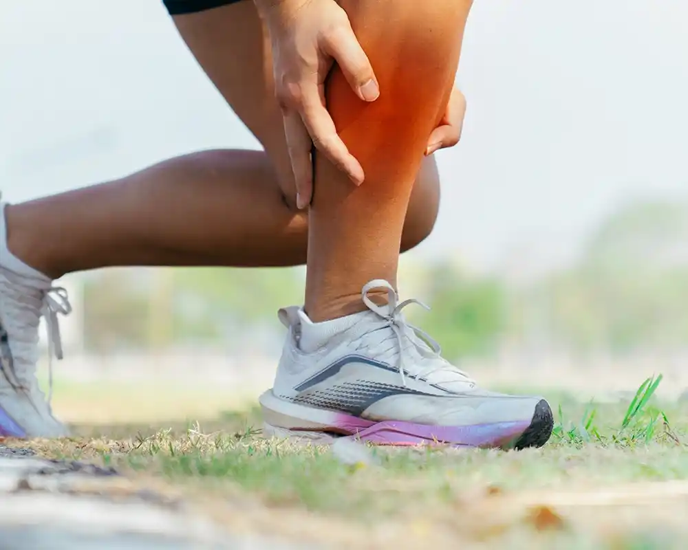 Lesión en el gemelo. Tratamiento con fisioterapia deportiva.