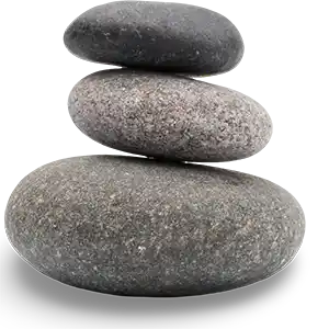 Piedras zen.