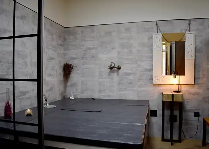 Sala de jacuzzi.